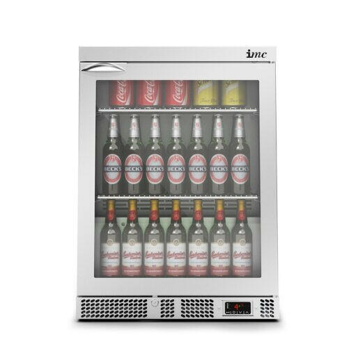 IMC F77/152 Mistral M60 Silver Undercounter Bottle Cooler 78 Bottles - Cater-Connect Ltd