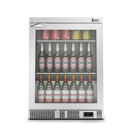 IMC F77/152 Mistral M60 Silver Undercounter Bottle Cooler 78 Bottles.