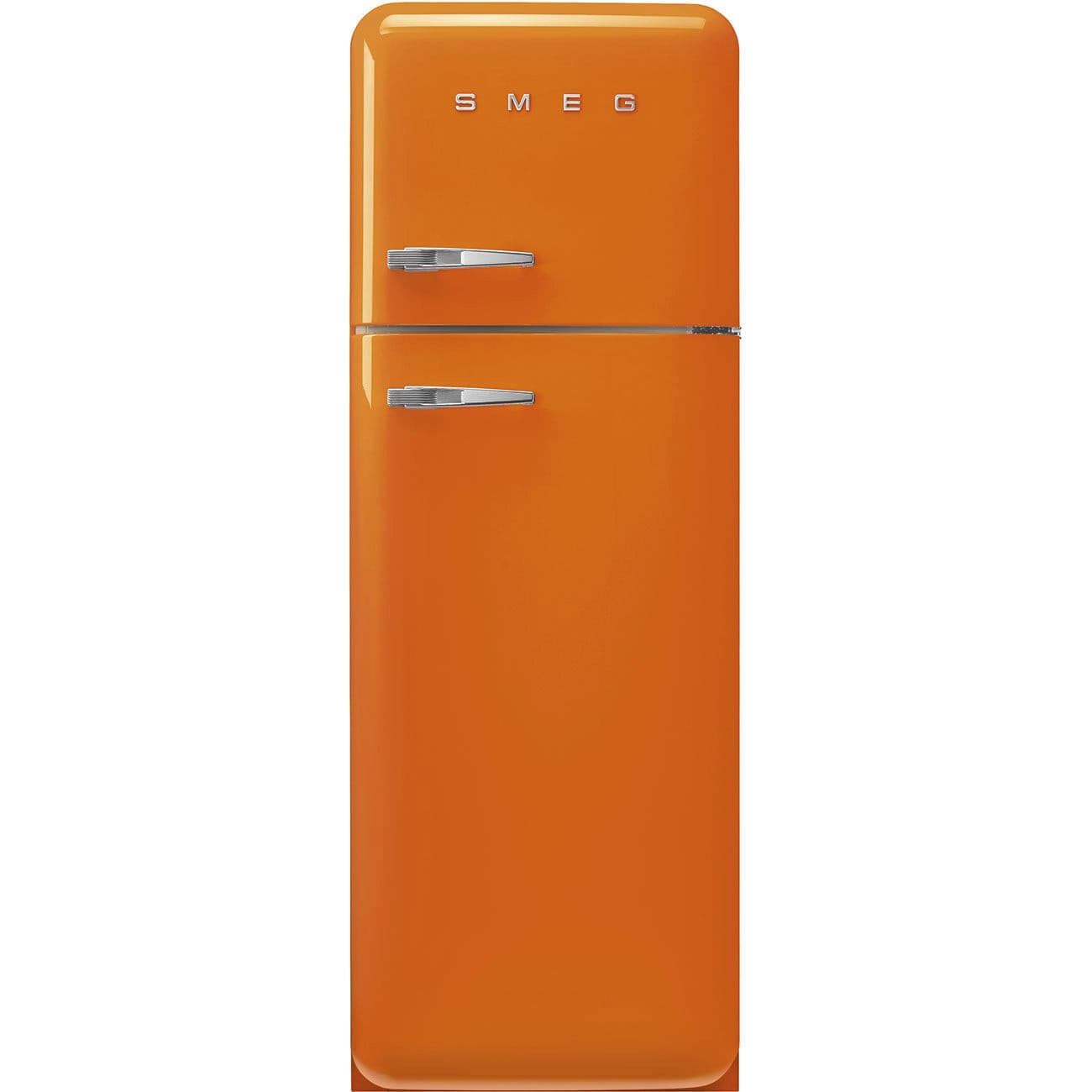 Smeg 50s Retro FAB30ROR5 Right Hinge Fridge Freezer Orange 294 Litres - Cater-Connect Ltd