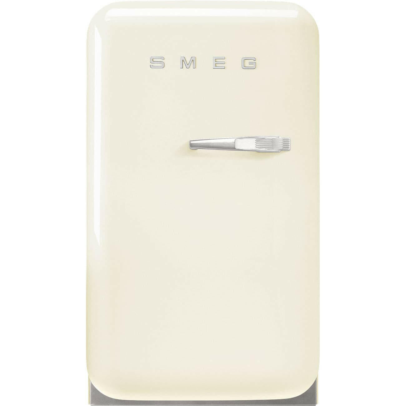 Smeg 50s Retro FAB5RCR5 Mini Bar Right Hinge Fridge Cream 34 Litres - Cater-Connect Ltd