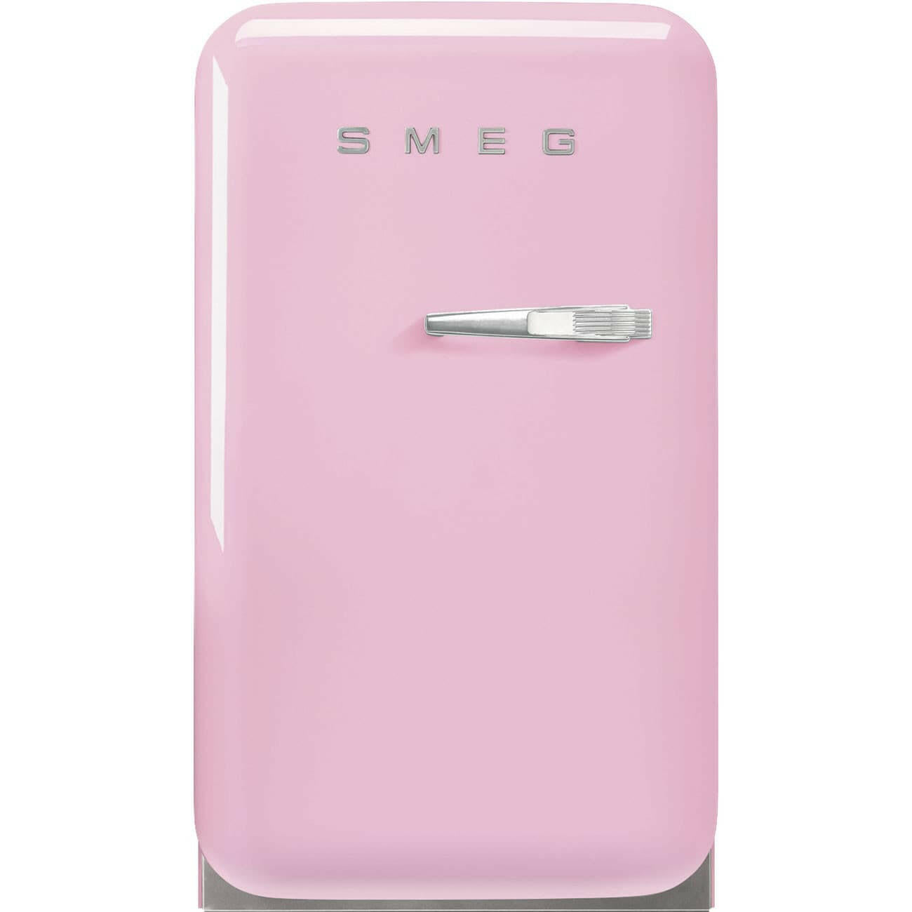 Smeg 50s Retro FAB5RPK5 Mini Bar Right Hinge Fridge Pink 34 Litres - Cater-Connect Ltd