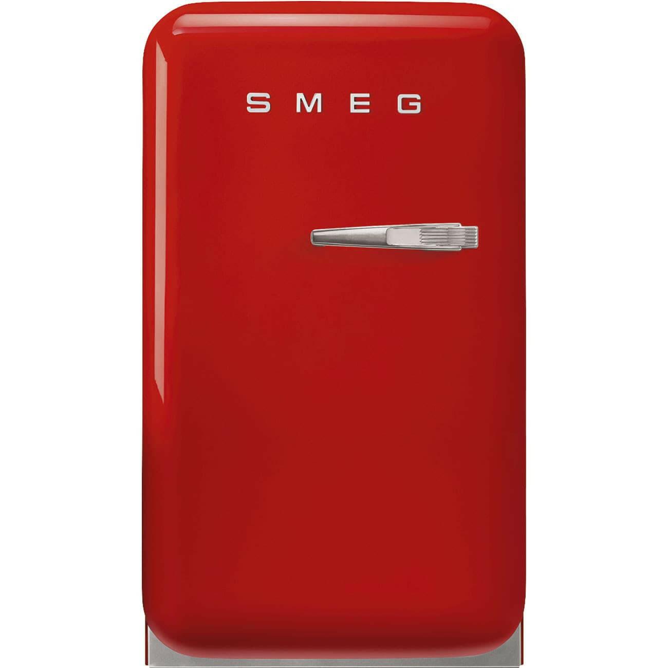 Smeg 50s Retro FAB5RRD5 Mini Bar Right Hinge Fridge Red 34 Litres.