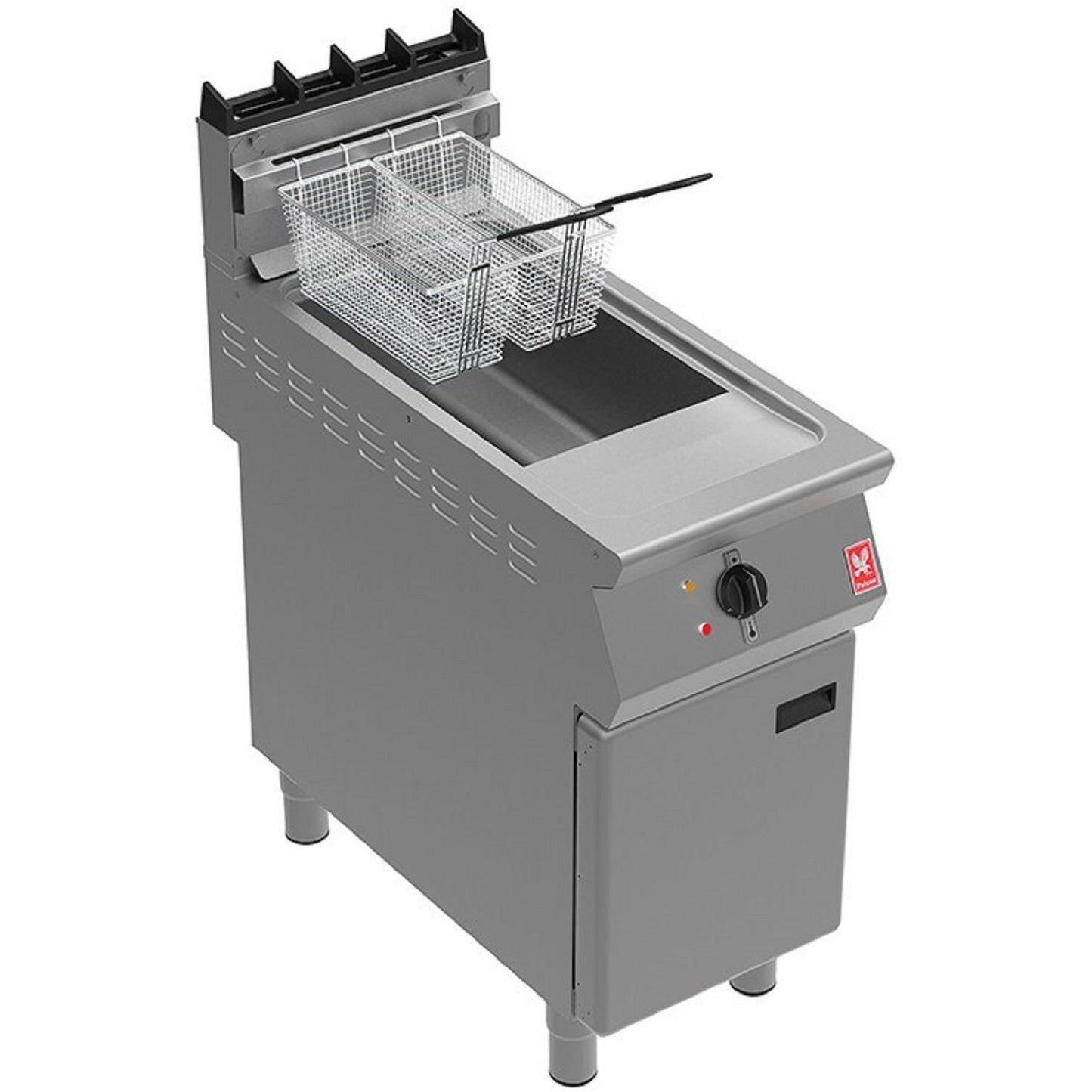 Falcon F900 Series G9341F Single Tank Twin Basket Gas Filtration Fryer 18 Litres - Cater-Connect Ltd