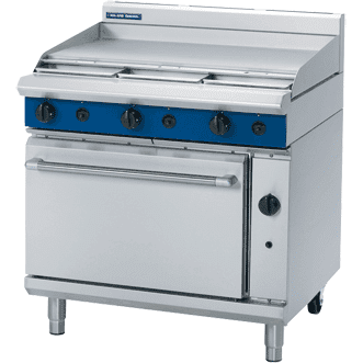 Blue Seal G506A Evolution Smooth Griddle Plate Static Oven 3 x 6kw - Cater-Connect Ltd