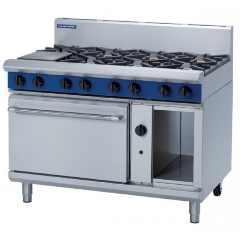 Blue Seal Evolution G508D 8 Burner Static Oven Range 1200mm - Cater-Connect Ltd