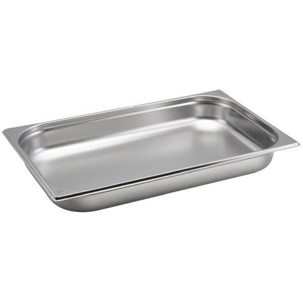 Genware Stainless Steel 1/1 Gastronorm Pan 65mm - Cater-Connect Ltd