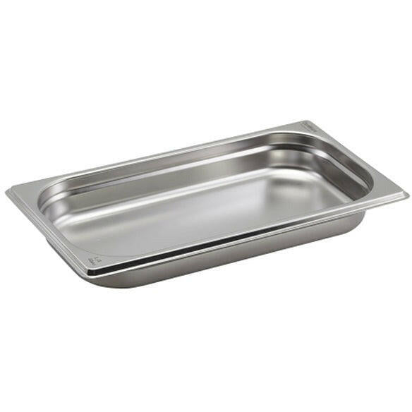 Genware Stainless Steel 1/3 Gastronorm Pan 40mm - Cater-Connect Ltd