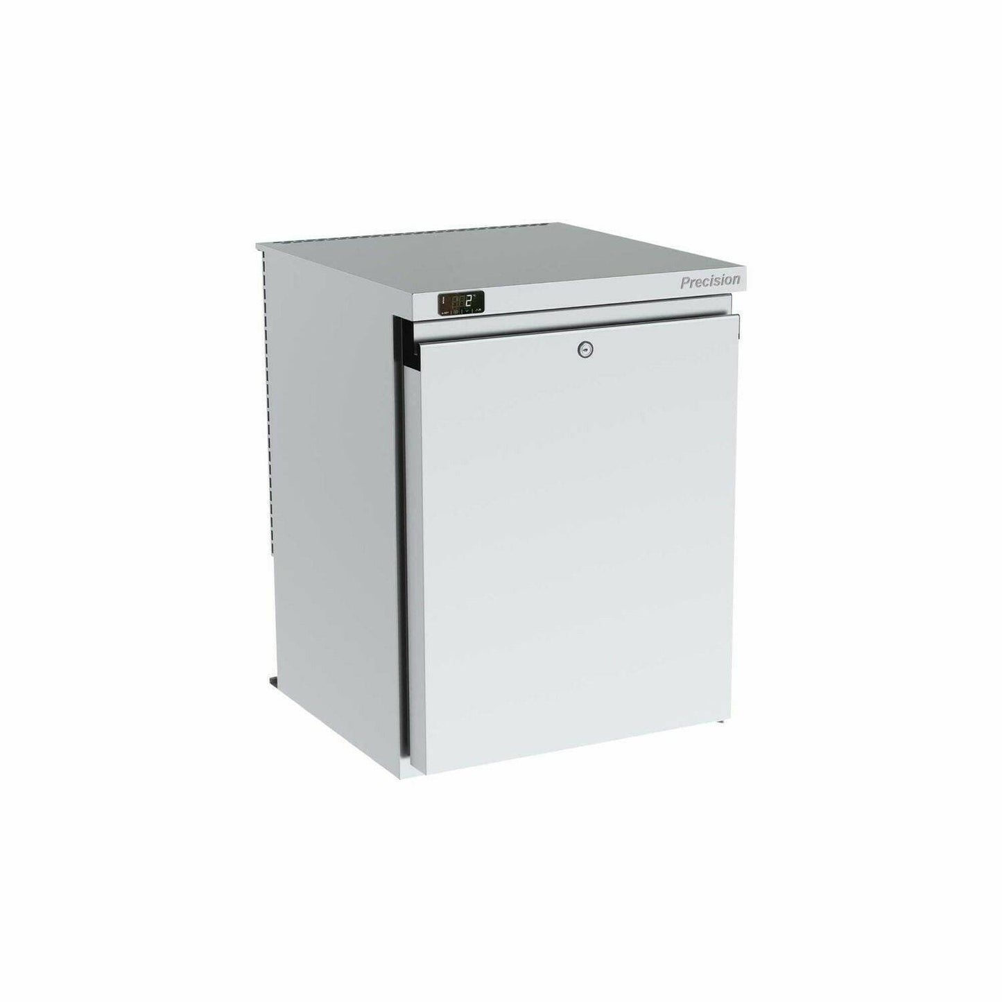 Precision LPU 150 Stainless Steel Single Door Undercounter Freezer 150 Litres.