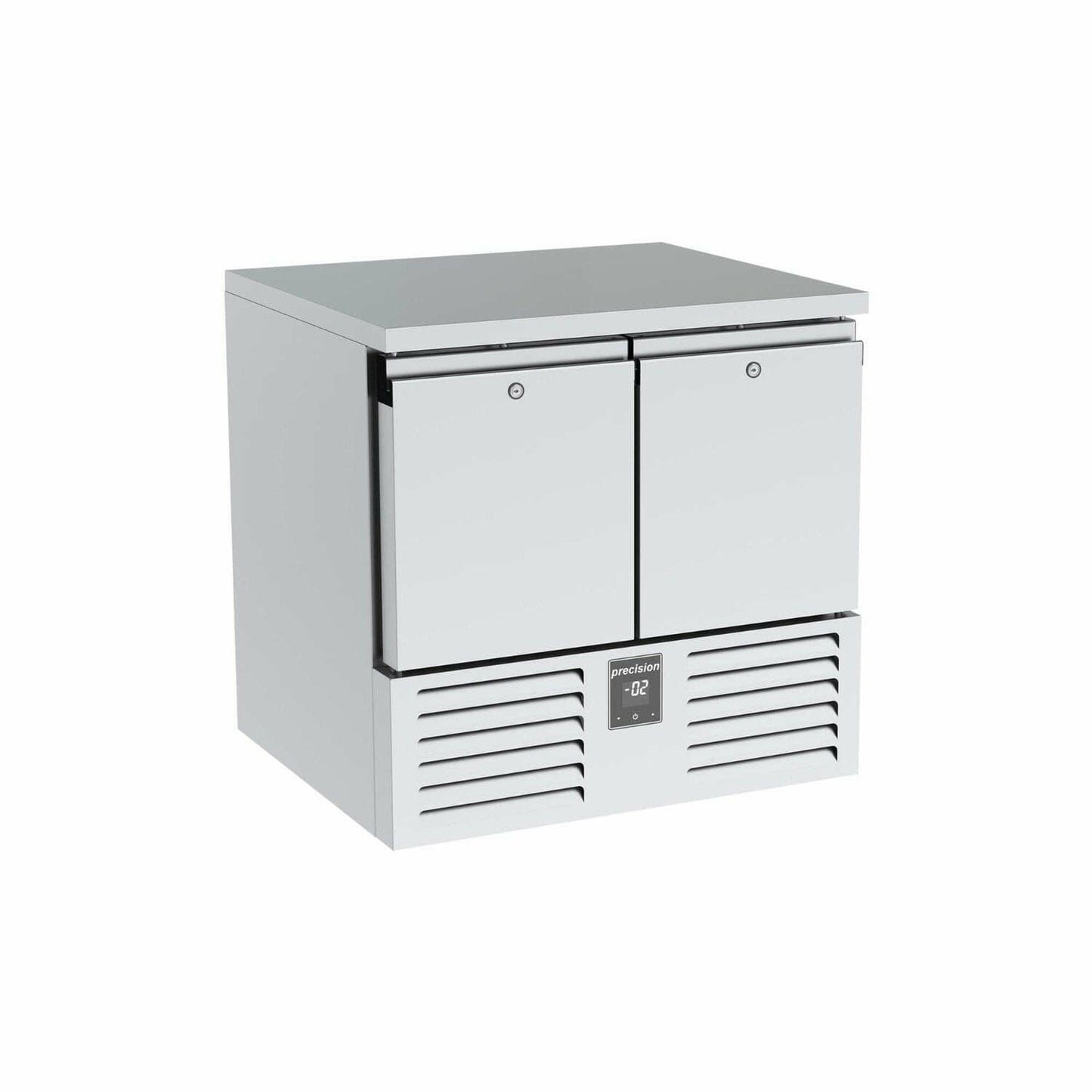 Precision HSS 300 Stainless Steel Compact Undercounter Fridge 96 Litres - Cater-Connect Ltd