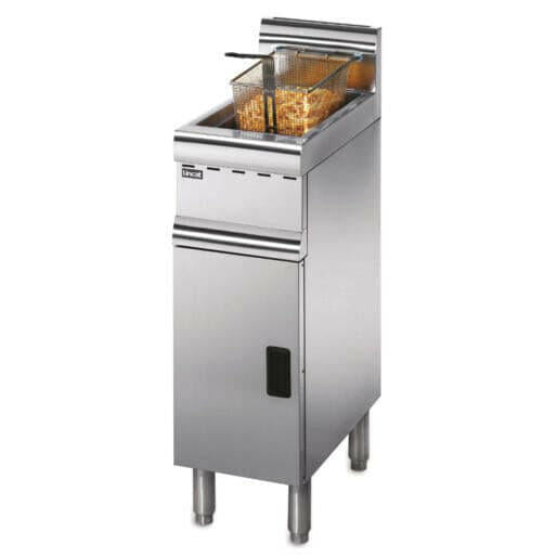 Lincat Silverlink 600 J5 Single Tank Single Basket Natural Gas Fryer 12 Litres - Cater-Connect Ltd