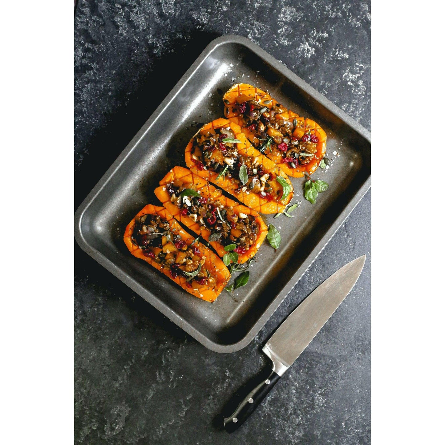 MasterClass Non-Stick Roasting Pan 39cm x 28cm x 7cm.