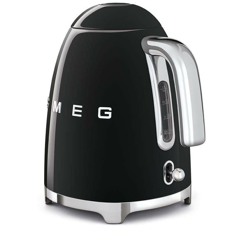 Smeg KLF03BLUK Black Kettle 1.7 Litres - Cater-Connect Ltd