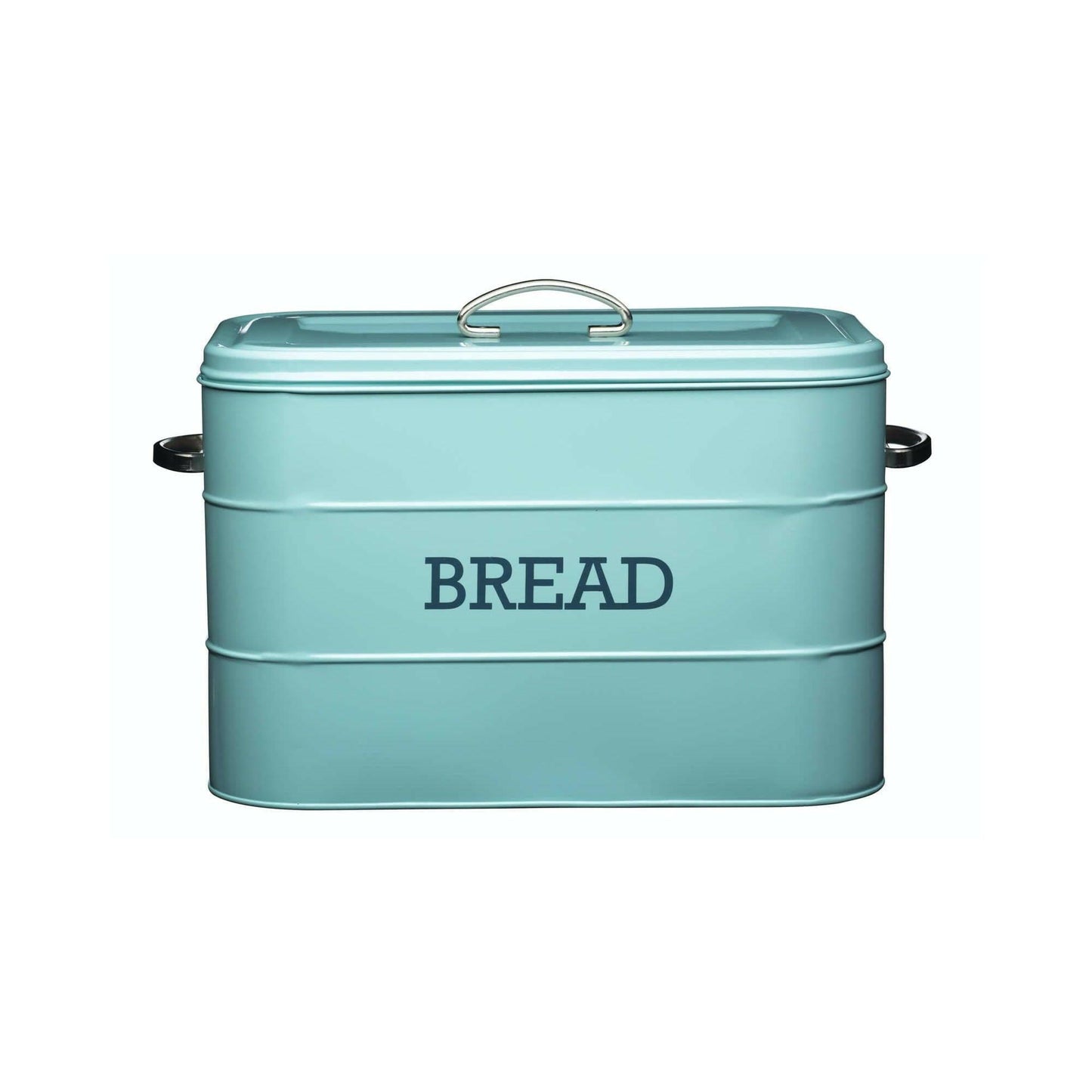 Living Nostalgia Vintage Blue Bread Bin.