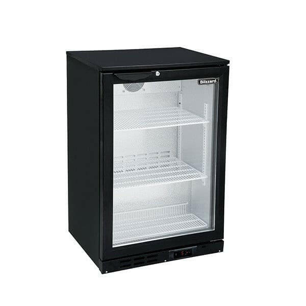 Blizzard LOWBAR1 Low Height Single Door Bottle Cooler (108 Bottle) - Cater-Connect Ltd