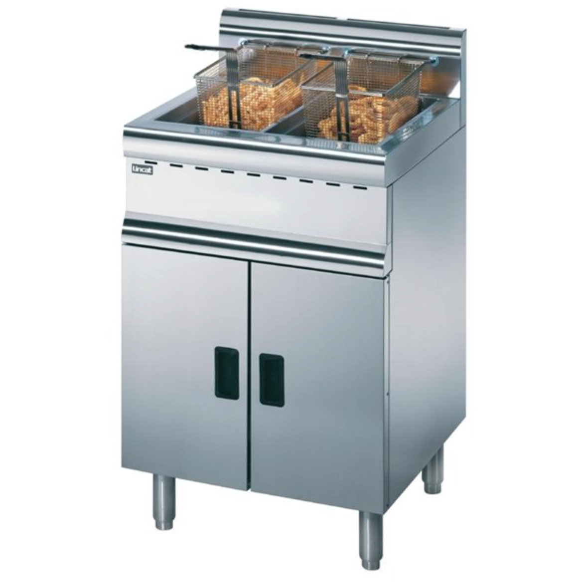 Lincat J10/N Twin Tank Twin Basket Natural Gas Fryer 24 Litres - Cater-Connect Ltd