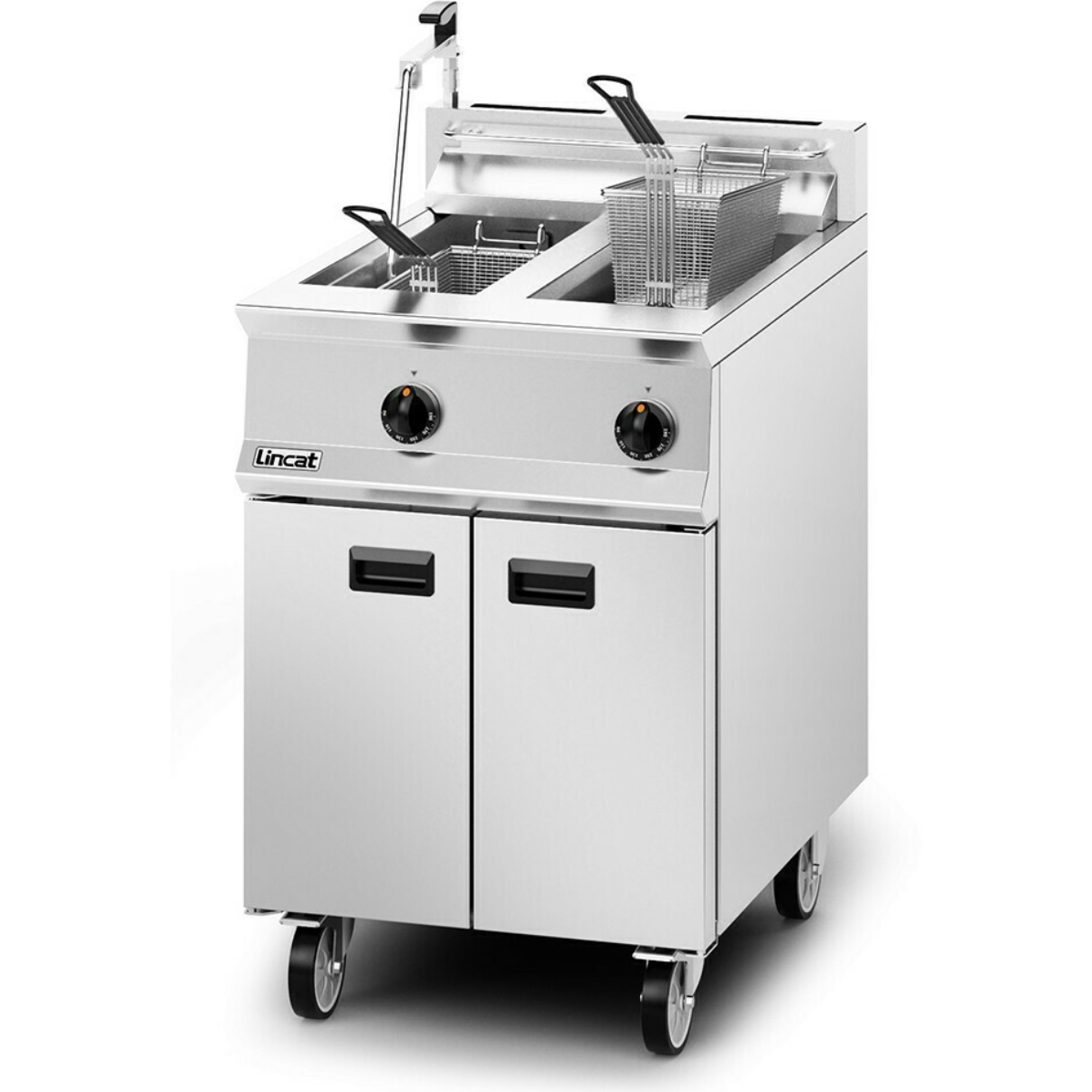 Lincat OG8111/OP Opus 800 Twin Tank Twin Basket Natural Gas Filtration Fryer - Cater-Connect Ltd