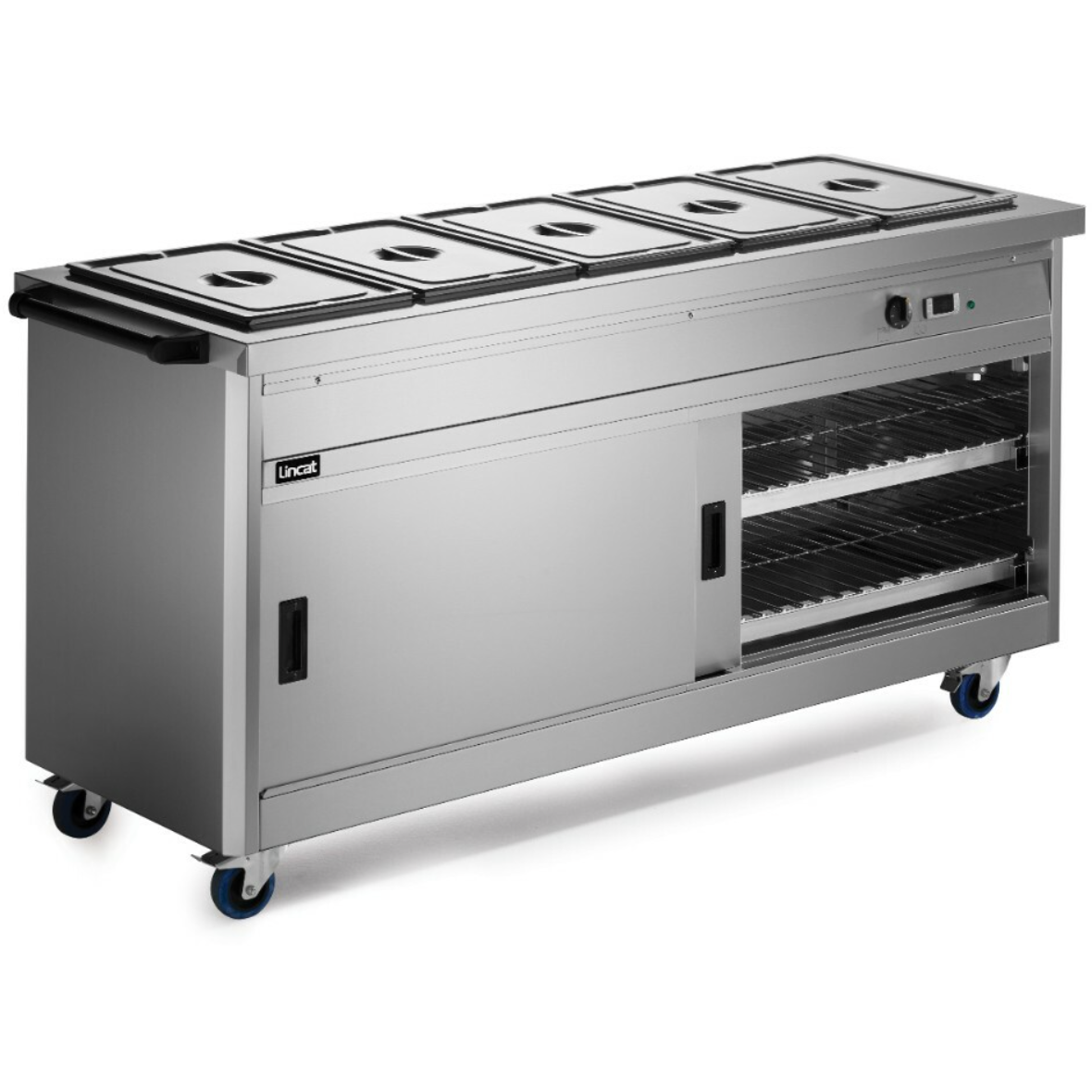 Lincat Panther 670 Series P6B5 Hot Cupboard With Bain Marie - Cater-Connect Ltd
