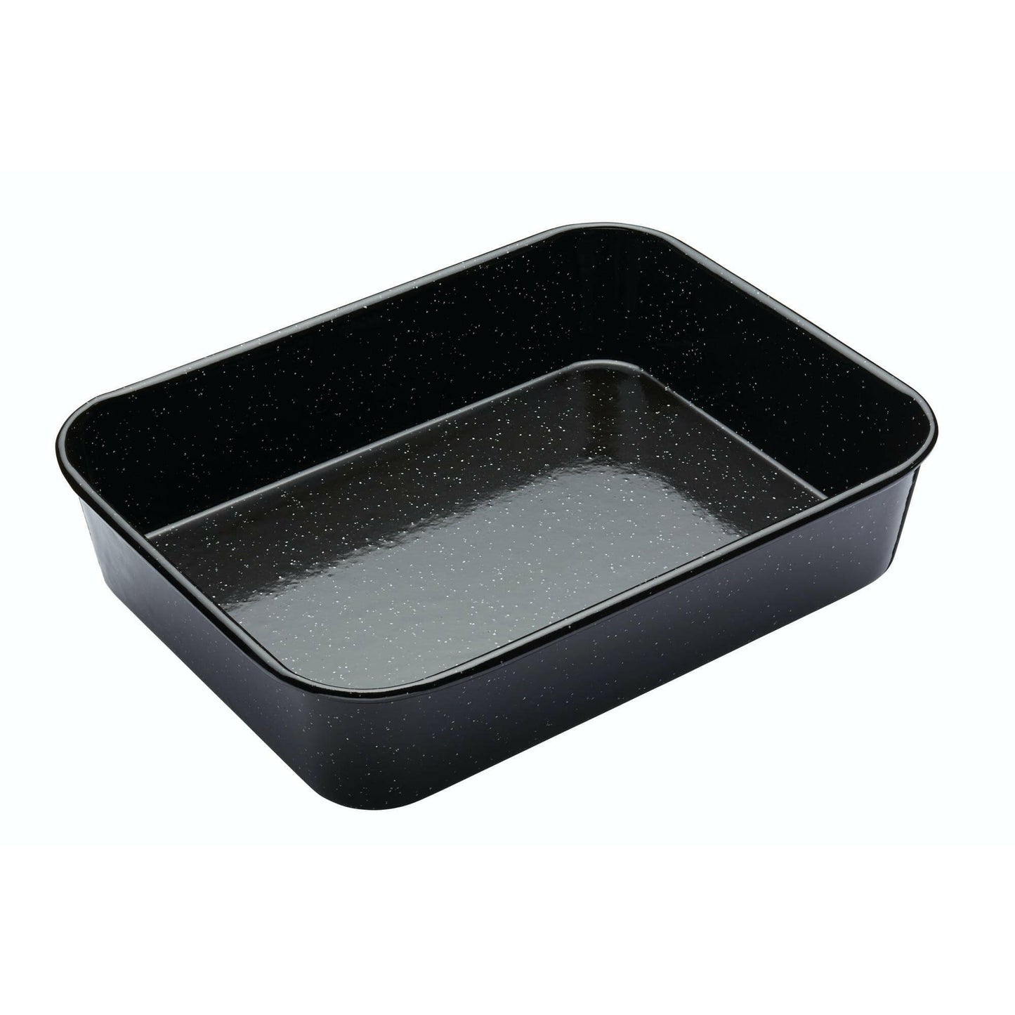 Kitchen Craft MasterClass Vitreous Enamel Roasting Pan 34cm x 26cm x 7cm - Cater-Connect Ltd