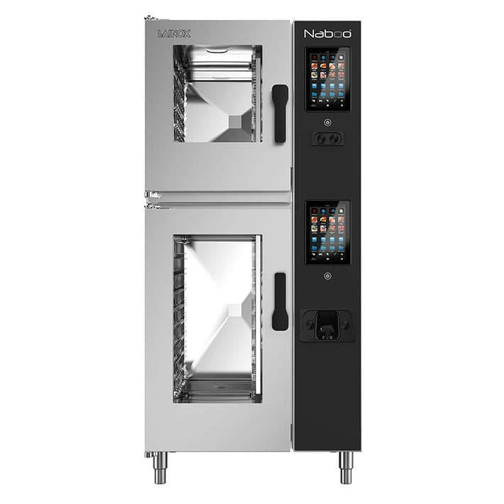 Lainox NAE161BV Naboo Programmable 16 Grid 1x1GN No Boiler Gas Combination Oven 35kw