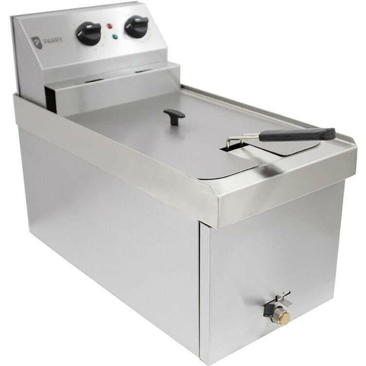 Parry NPSF6 Electric Single Tank Countertop Fryer 9 Litres.