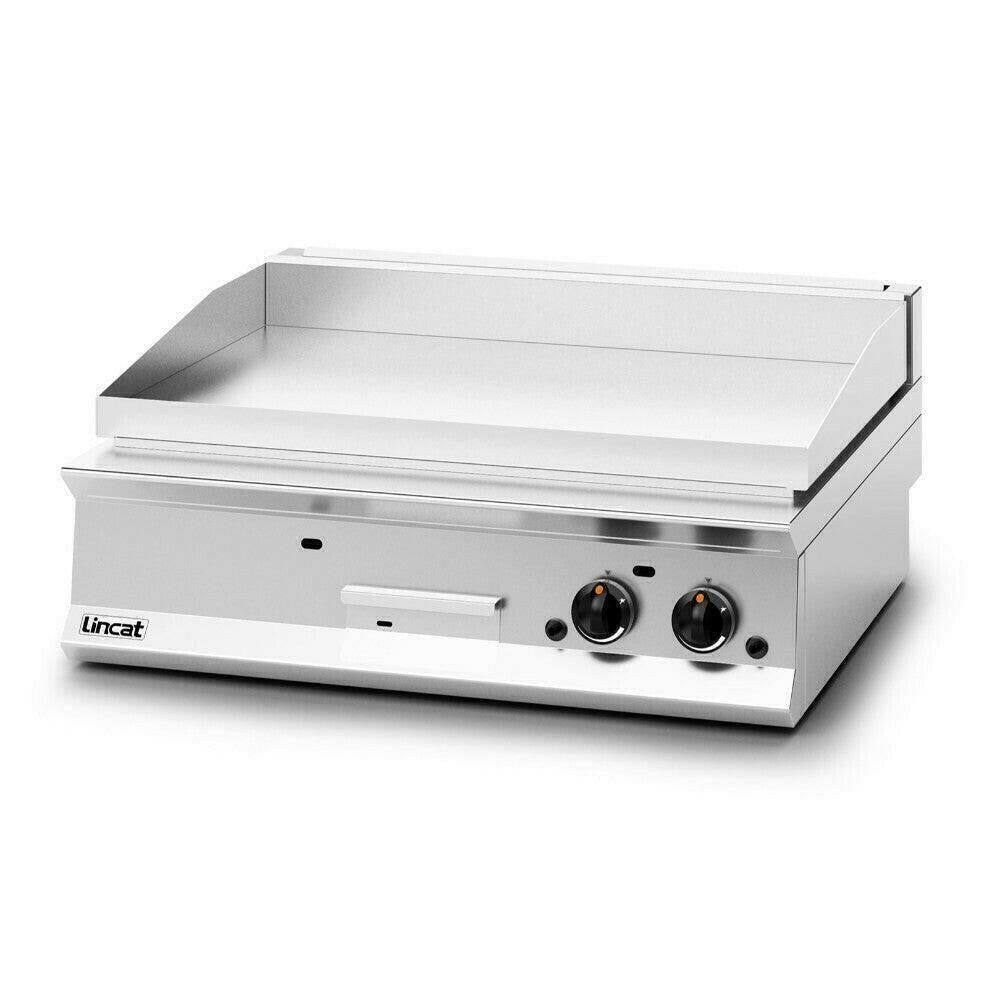 Lincat Opus 800 OG8202/P Propane Gas Smooth Plate Griddle 900mm 23kw.