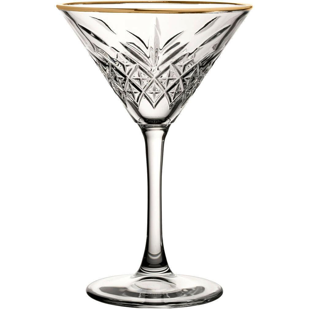 Timeless Vintage Martini Gold 230ml Case Size 12.