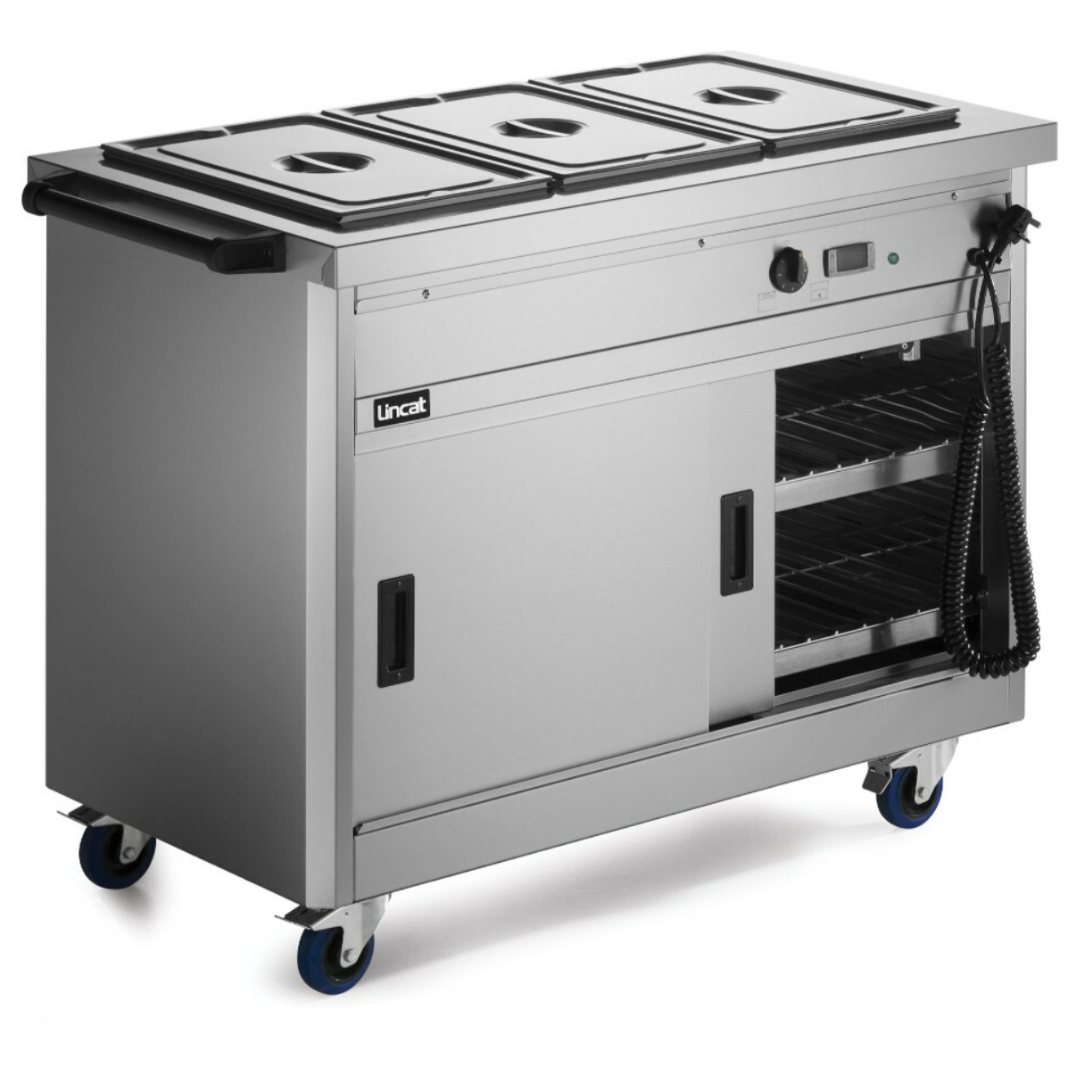Lincat Panther 670 Series P6B3 Hot Cupboard With Bain Marie - Cater-Connect Ltd
