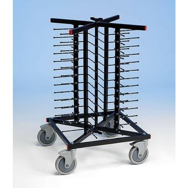 EAIS PMT-52 Plate Stacking Trolley 52 Plates.