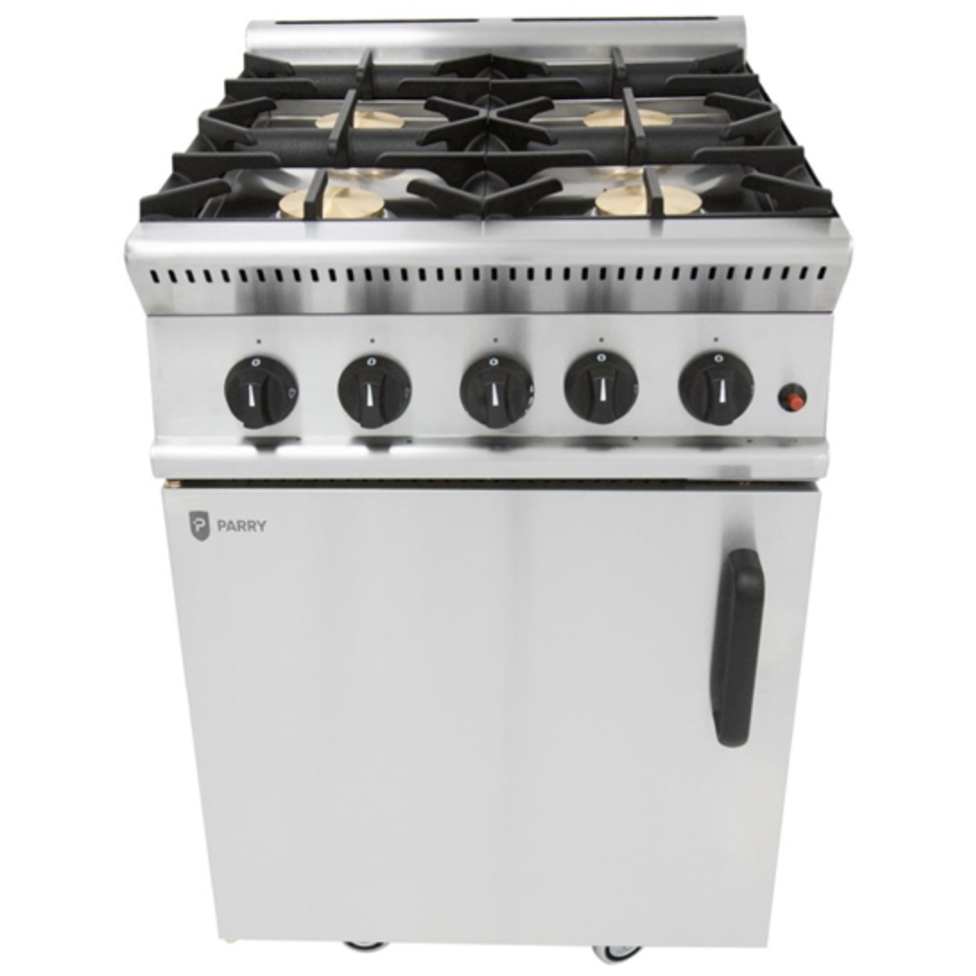 Parry 600 Series 4 Burner GB4P LPG Gas Range Oven