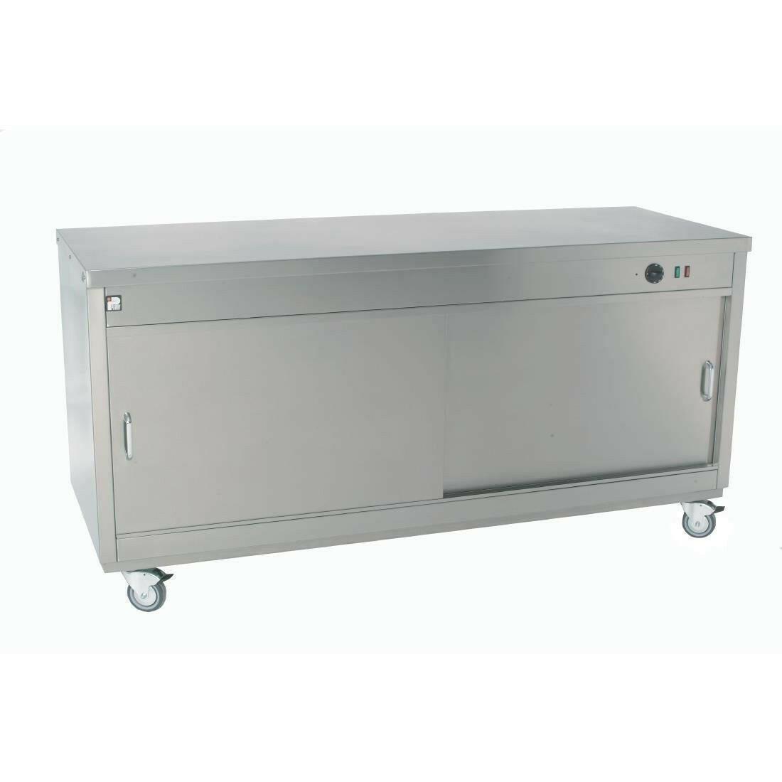 Parry HOT12P Mobile Pass Through Hot Cupboard 1200mm.
