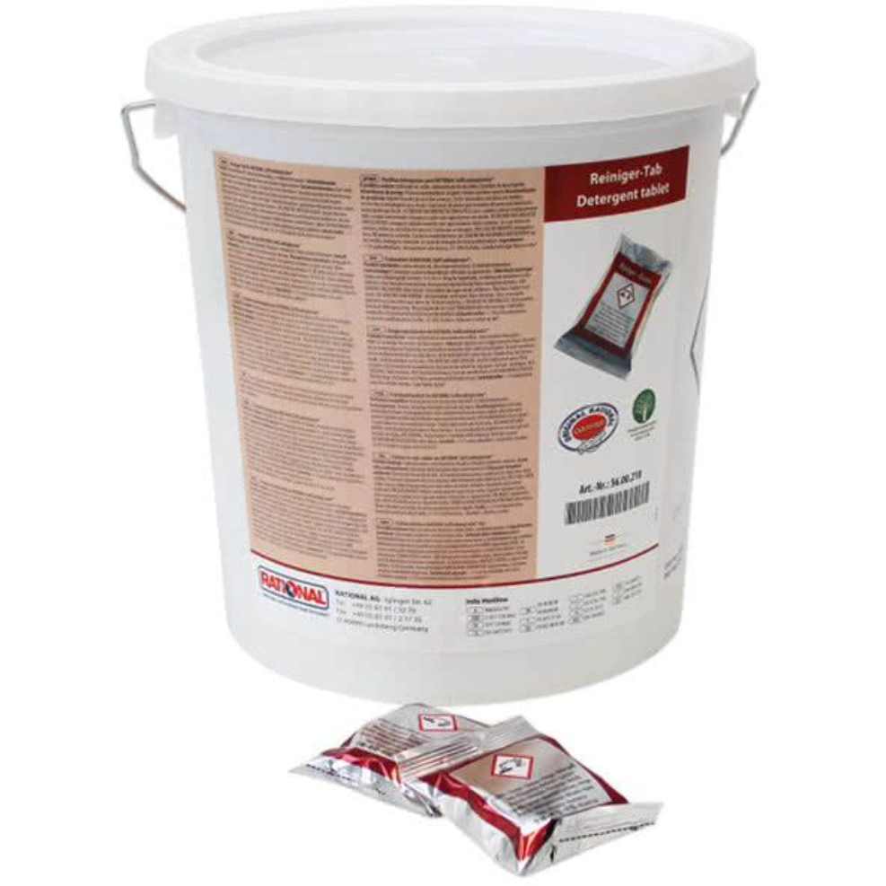 Rational Cleaning Tablets Red Tub Of 100 - Cater-Connect Ltd