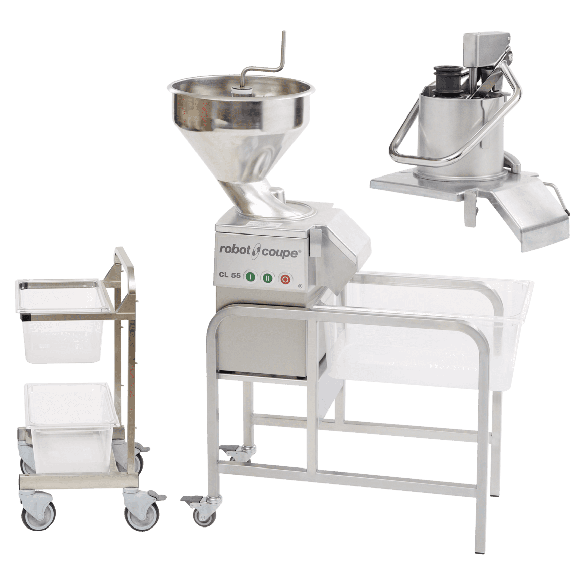 Robot Coupe 1100W Veg Prep Machine CL55 Work Station - Cater-Connect Ltd
