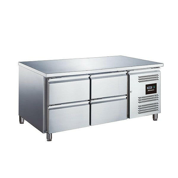 Blizzard SNC2-DRW 4 Draw Low Height Snack Counter Fridge 214 Litres - Cater-Connect Ltd