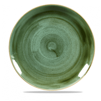 Churchill Stonecast® Samphire Green Coupe Plate 21.7cm Case Size 12 - Cater-Connect Ltd