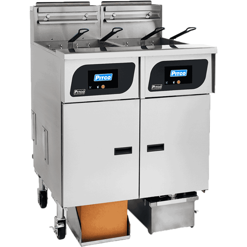 Pitco ROV SSHLV14-FD-FF Gas Filtration Fryer 32 Litres - Cater-Connect Ltd