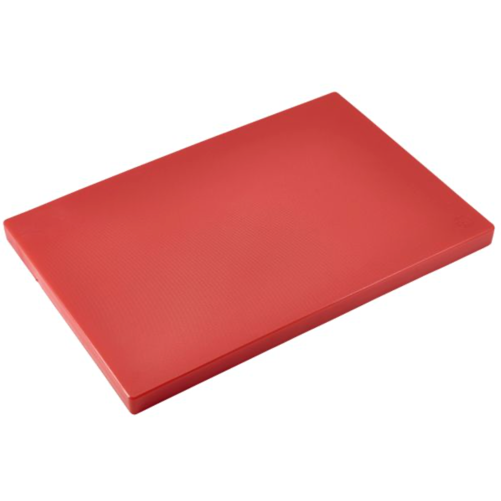 GenWare Red Low Density Chopping Board 45.7 x 30.5 x 2.5cm - Cater-Connect Ltd