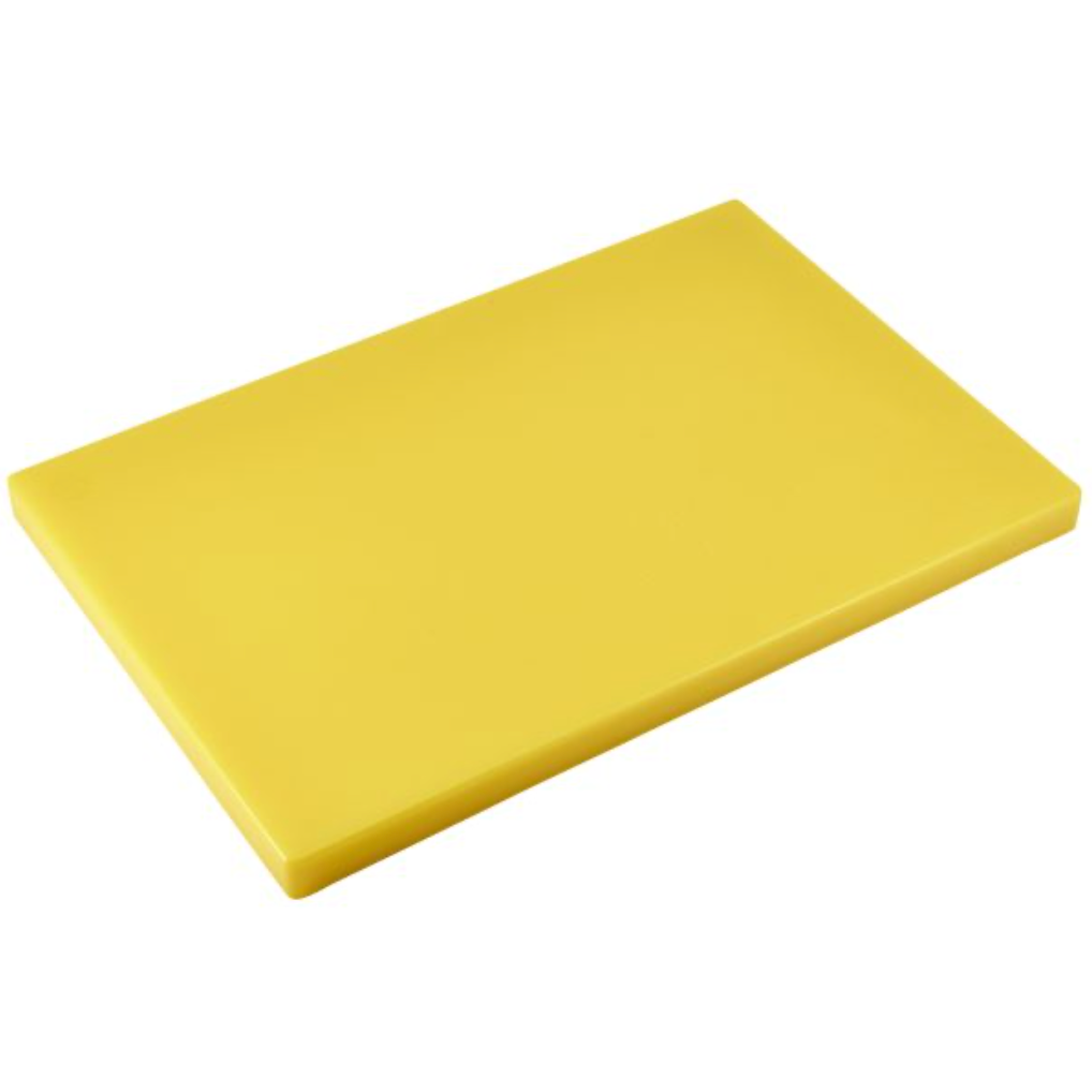 GenWare Yellow High Density Chopping Board 61 x 45.7 x 1.9cm - Cater-Connect Ltd