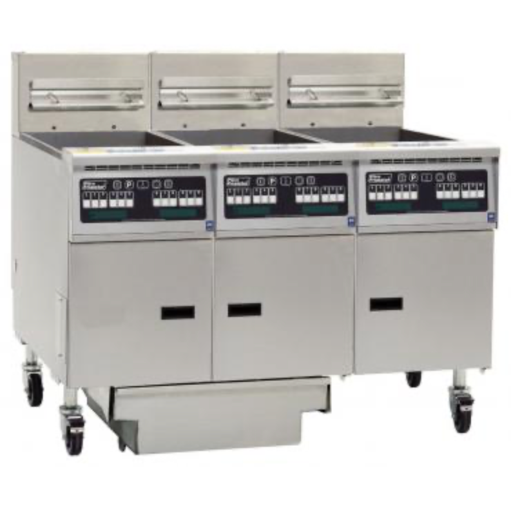 Pitco SGH50/FD-FFF 3 Vat Tank Filtration Gas Fryer 69 Litres - Cater-Connect Ltd