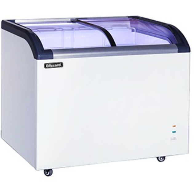 Blizzard BDF22 Curved Glass Lid Chest Freezer 220 Litres - Cater-Connect Ltd