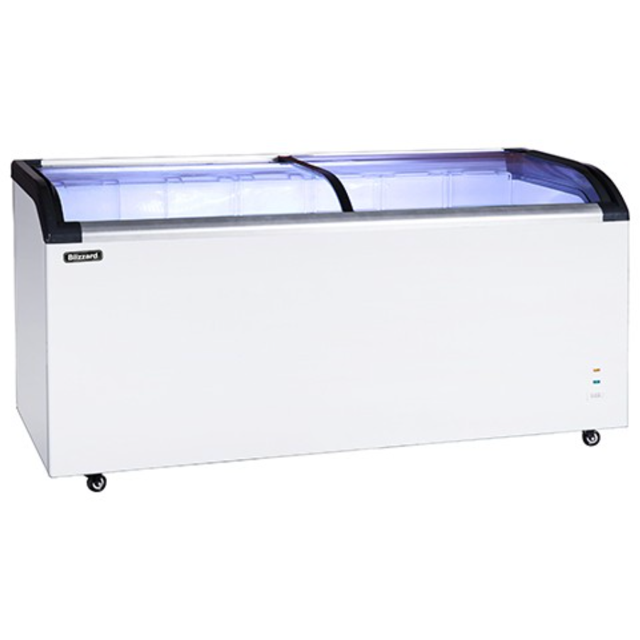 Blizzard BDF32 Curved Glass Lid Chest Freezer 320 Litres - Cater-Connect Ltd