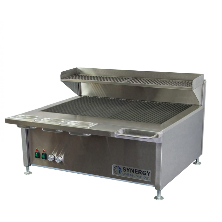 Synergy Trilogy ST900 Gas Chargrill With Cooking Shelf And Garnish Rail - Cater-Connect Ltd