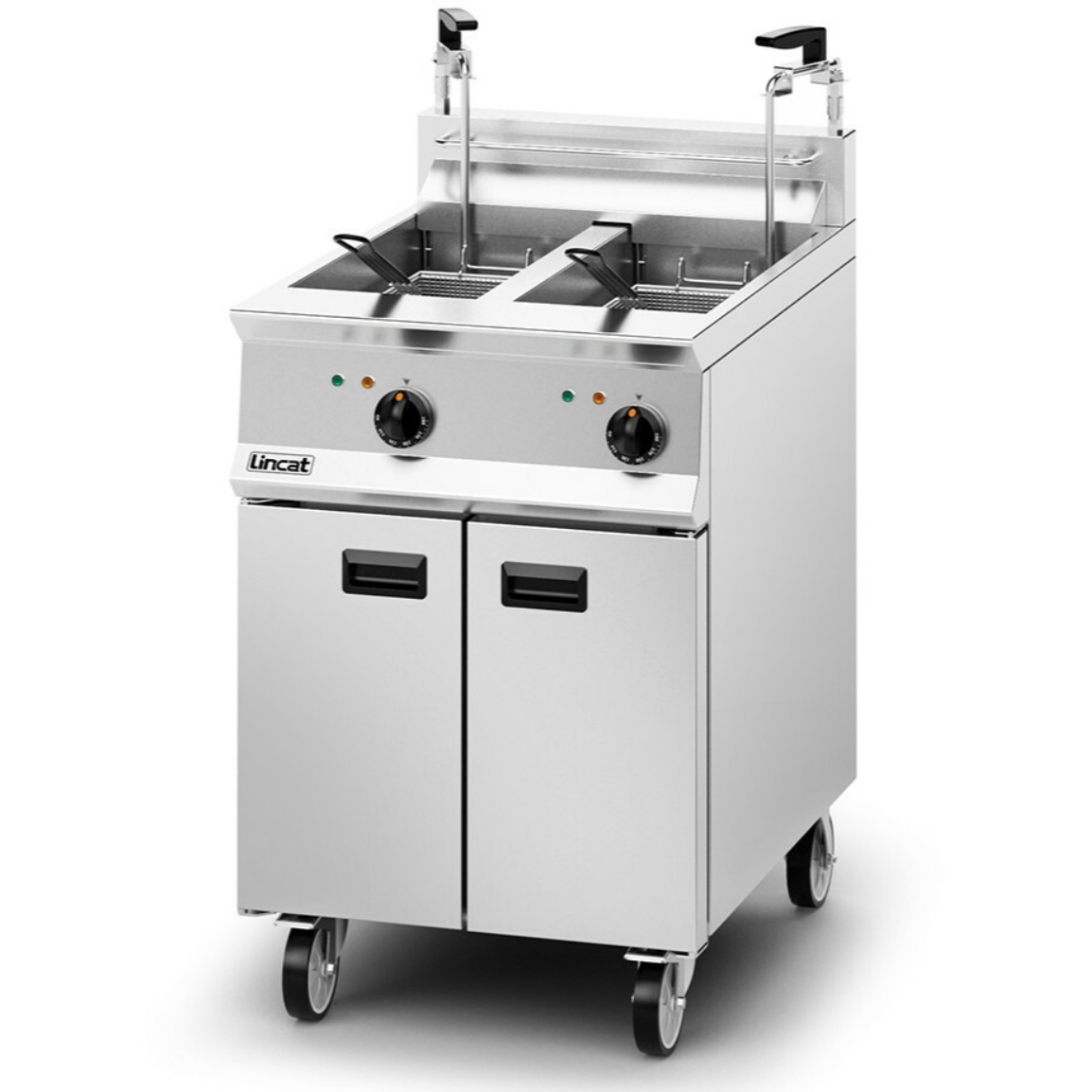 Lincat OE8111/OP2 Opus 800 Propane Gas Twin Tank Filtration Fryer - Cater-Connect Ltd