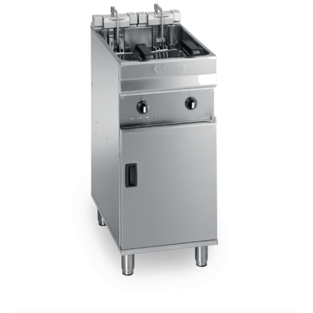 Valentine EVO400 Electric Fryer Single Tank Twin Basket 18 Litres - Cater-Connect Ltd