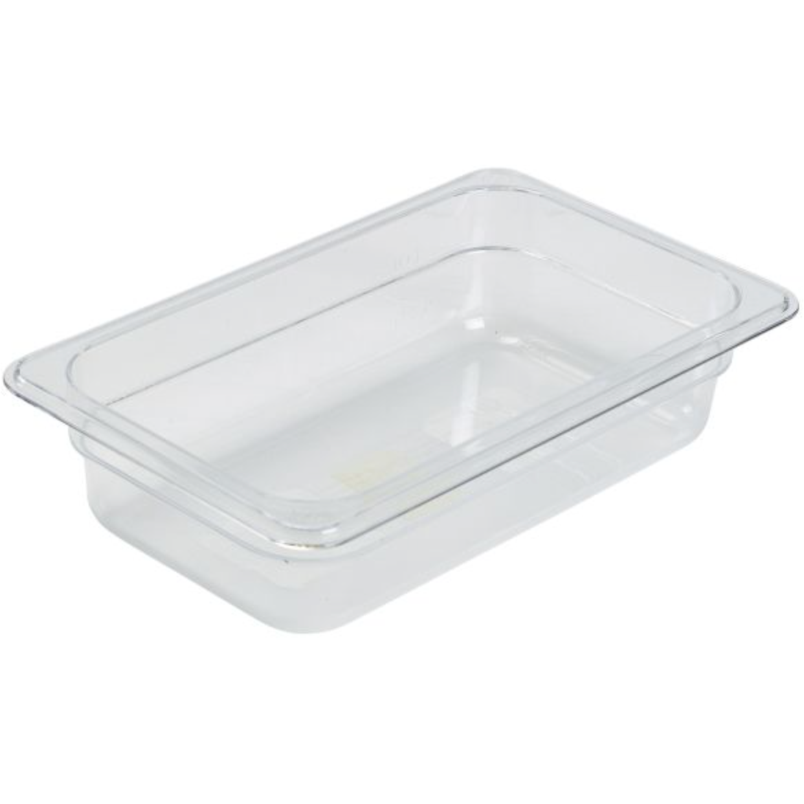 GenWare 1/4 -Polycarbonate GN Pan 100mm Clear - Cater-Connect Ltd