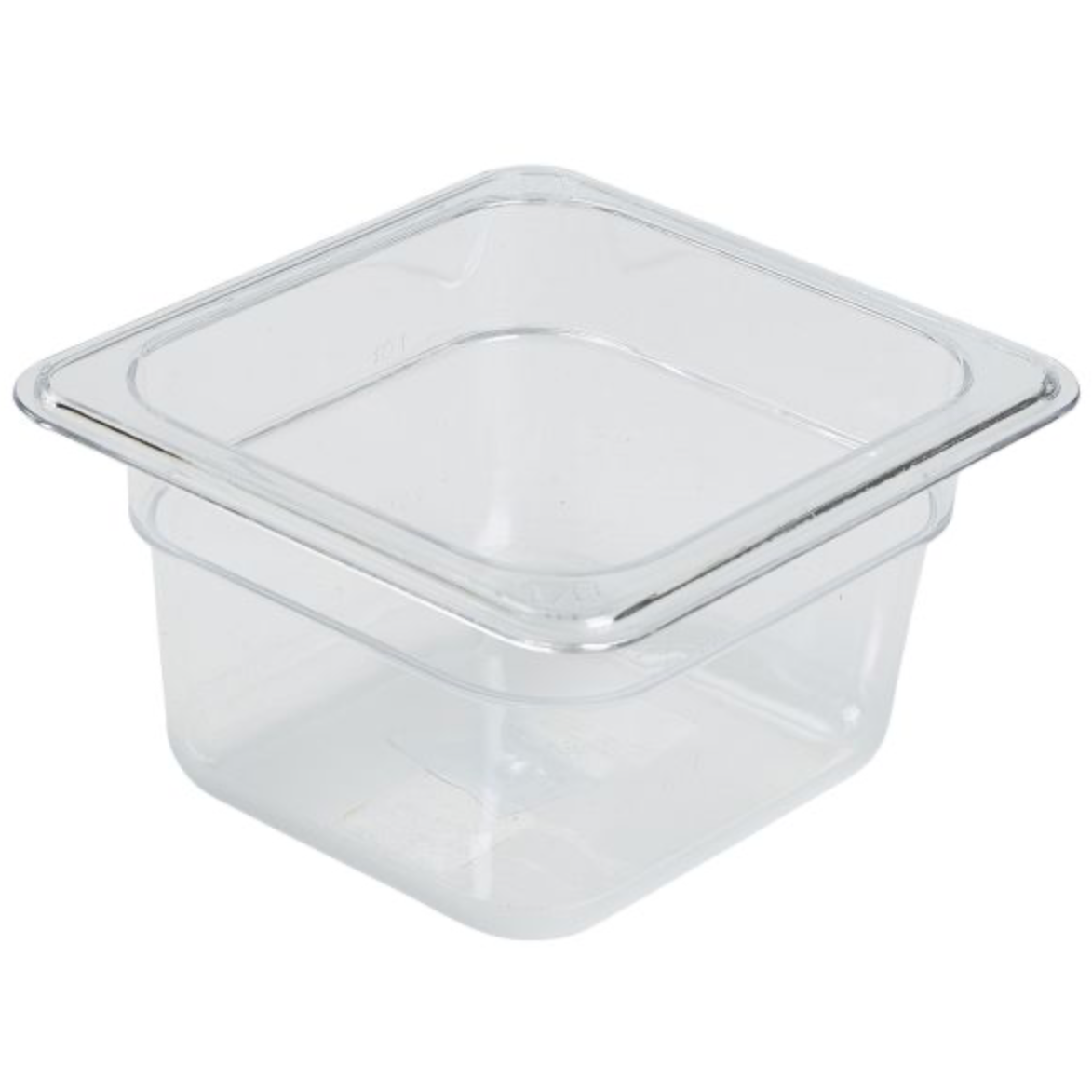 GenWare 1/6 -Polycarbonate GN Pan 100mm Clear - Cater-Connect Ltd