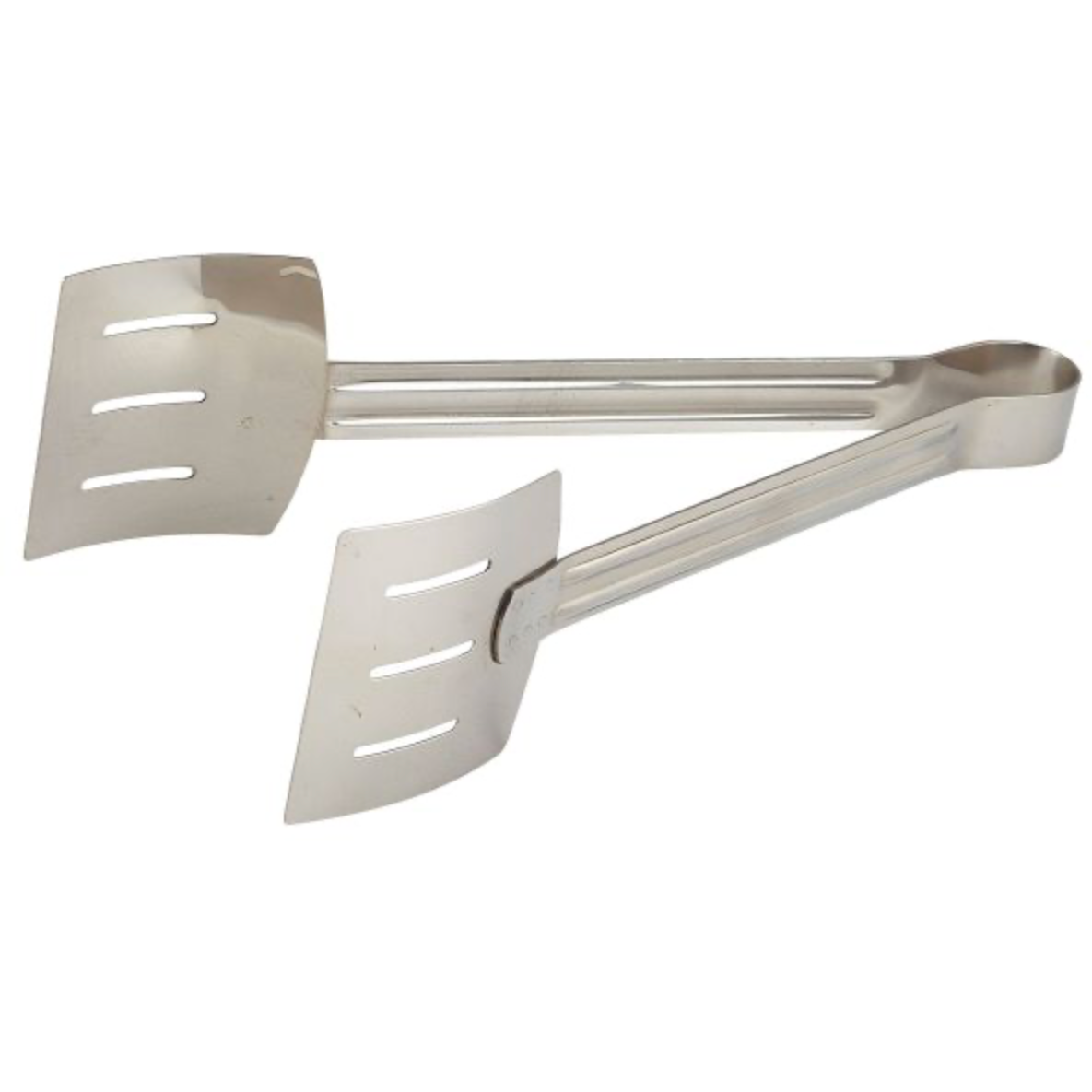 GenWare Stainless Steel Wide Blade Serving Tongs 9.5" /240mm - Cater-Connect Ltd