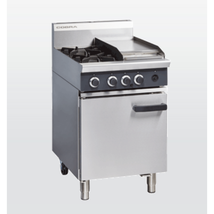 Blue Seal Cobra CR6C Two Burner Oven Range & Griddle - Cater-Connect Ltd