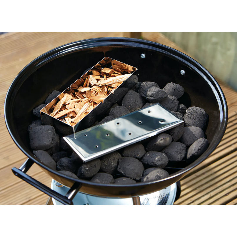 Home Made Stainless Steel Smoking Box 22.5cm.