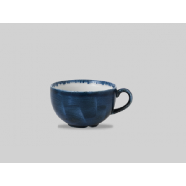 Churchill Stonecast® Cappuccino Cup Plume Ultramarine 12.0 fl oz Case Size 12.