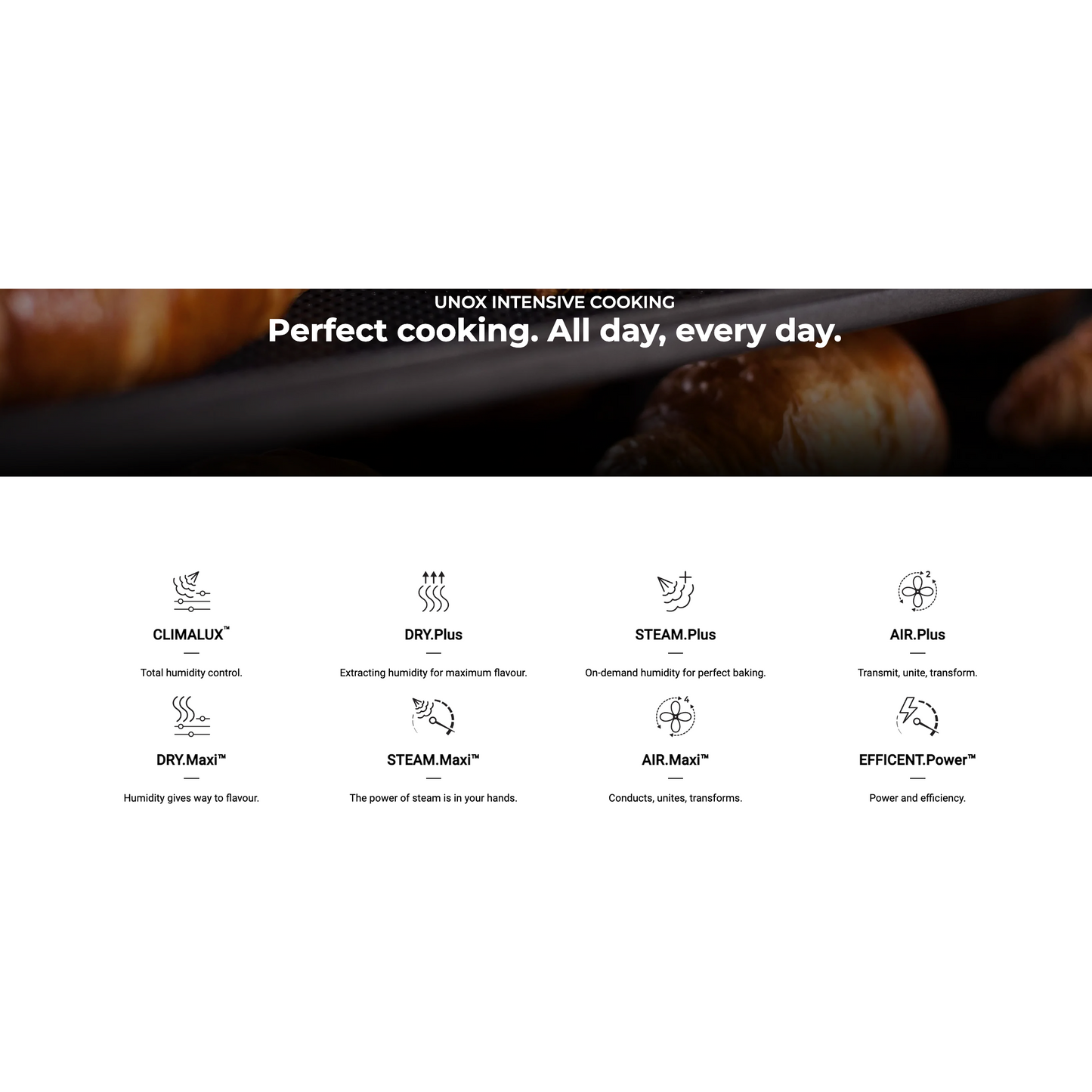 Unox XEFR-04HS-ETDV-GB Bakerlux SHOP.Pro™ Touch Arianna.Matic 4 x 460x330 Tray Convection Oven - Cater-Connect Ltd